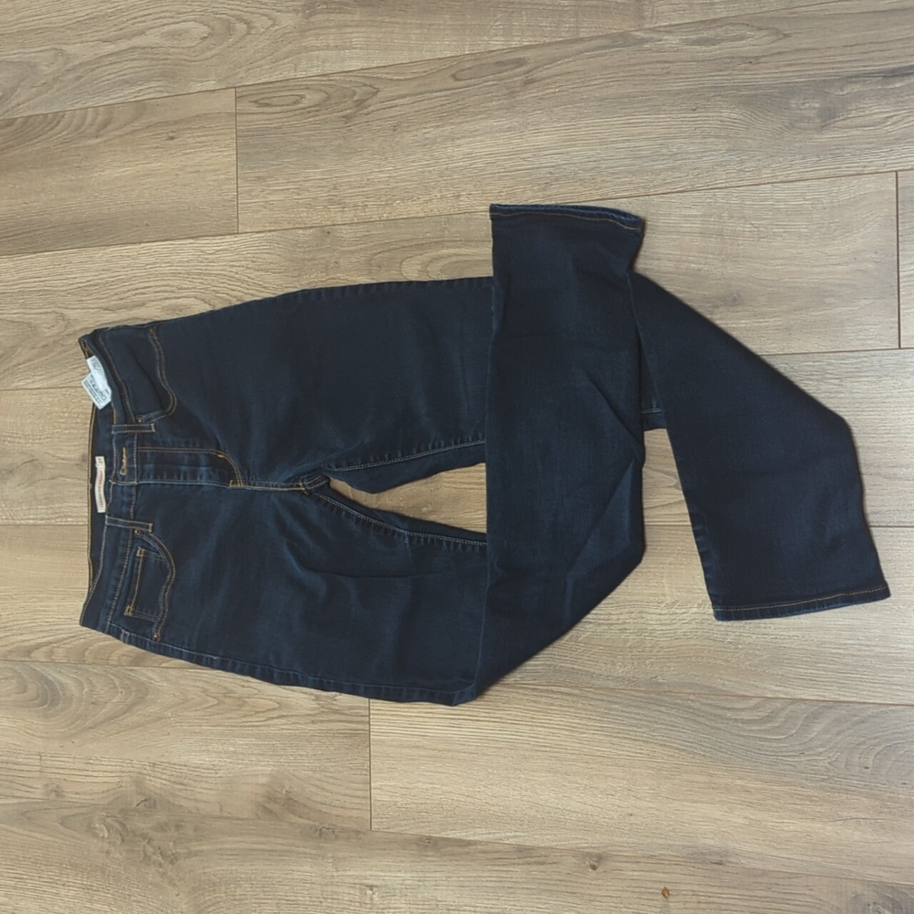 Dark blue Levi's Stretch Straight Jeans